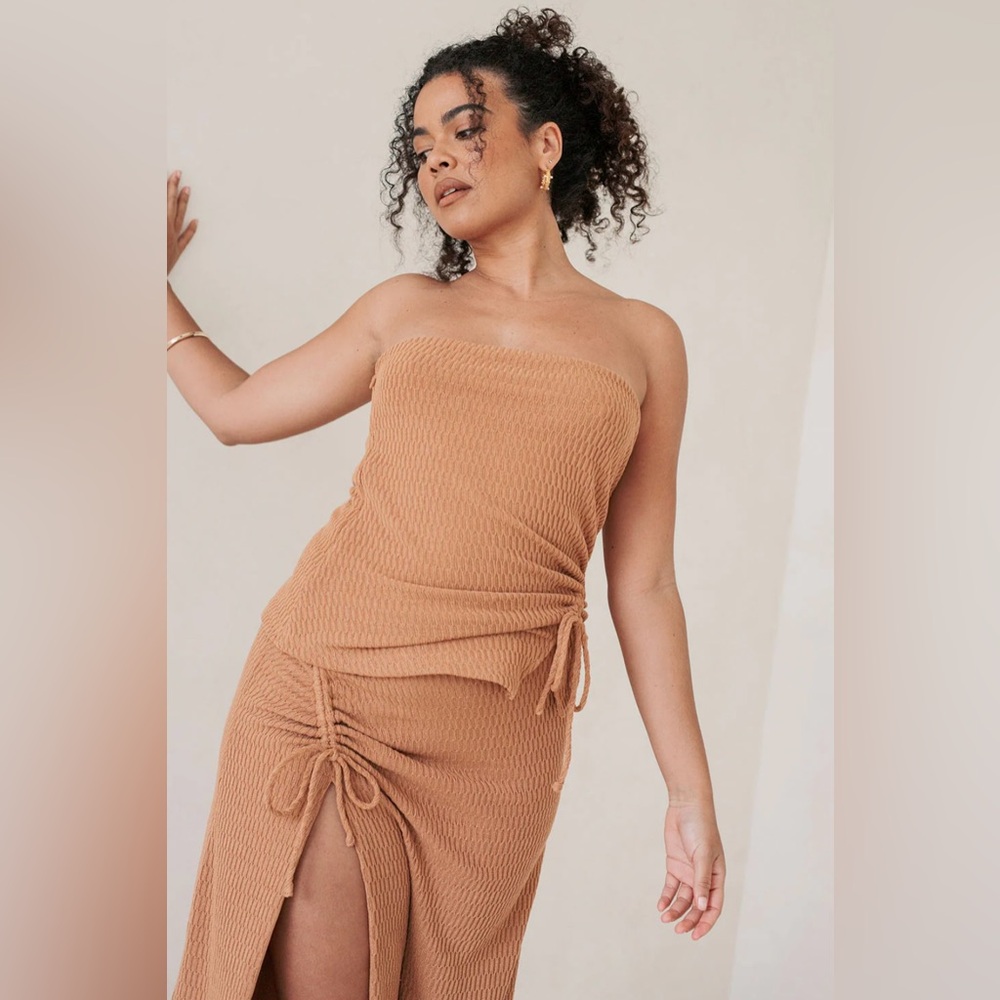 Sabo Skirt Jenna Skirt Set in Brown